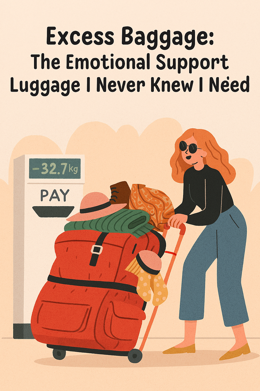 A suitcase lounging 1 1